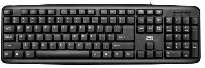 COMPOINT - Papan Kekunci USB Hitam - Image 1 of 1