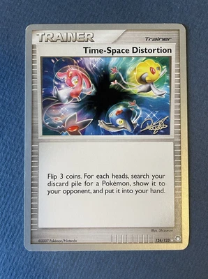 Time-Space Distortion 124/123 Ultra Rare-Mysterious Treasures-WC 2008 - Image 1 of 2