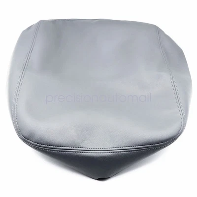 For Dodge Ram 2002-2008 Real Leather Center Console Lid Armrest Cover Gray — 第 1/4 张图片