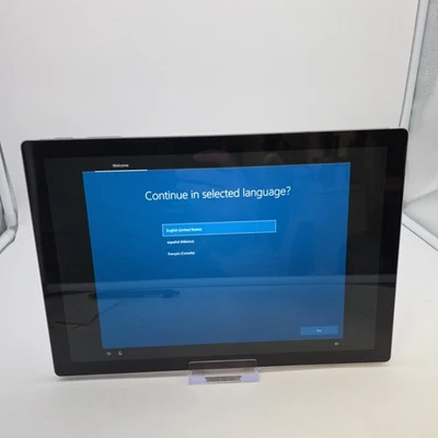 Microsoft Surface Pro 5 1796 12.3" Tablet Core m3-7Y30 1.0GHz 4GB RAM 128GB L164 - Image 1 of 3