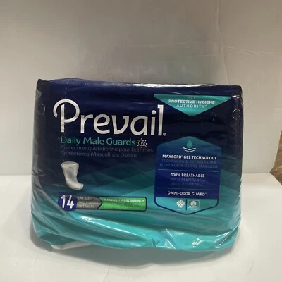 Prevail Daily Male Guards Bladder Control Pad, Incontinence, Disposable, Maximum - Image 1 of 4