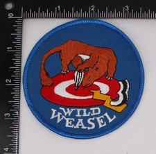Wild Weasel Us Air Force Patch Insignia Usaf