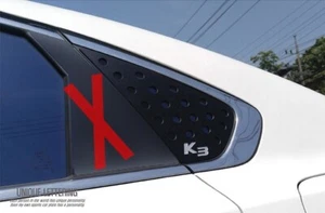 Window C Pillar Sports Plate Panel 2P ( Fits: 2019-2023 Forte 4d : K3 Cerato ) - Picture 1 of 6