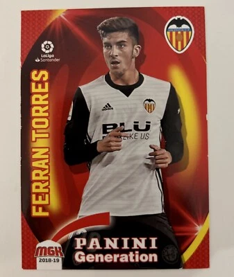 FERRAN TORRES 2018/19 PANINI MEGACRACKS ROOKIE RC - Image 1 of 2