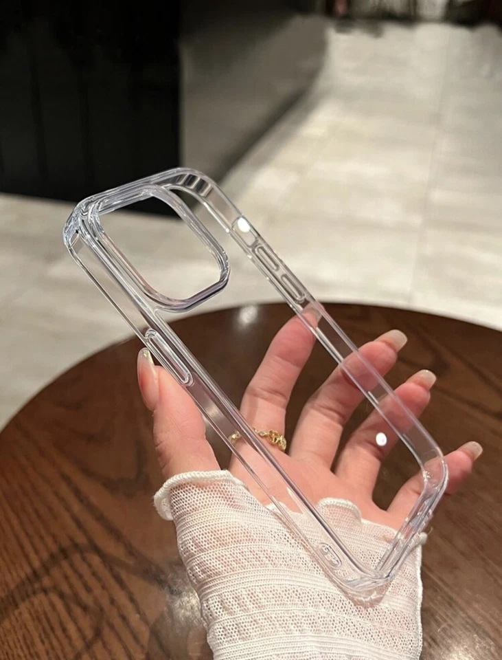 Funda rígida acrílica transparente compatible con fundas para Apple iPhone 11 Foto 1 de 4