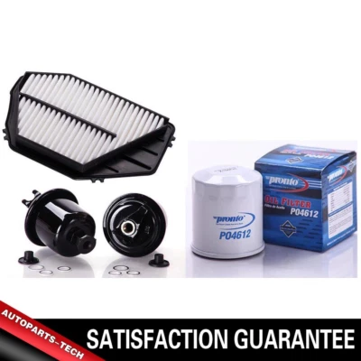 Pronto-Engine Oil+Fuel+Air Filter 3x For 1995 1996 1997 HONDA ACCORD L4 2.2L - Image 1 of 4