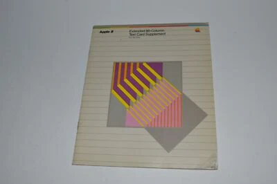 TC APPLE II EXTENDED 80-COLUMN TEXT CARD SUPPLEMENT FOR IIE ONLY (BOOK952) - Image 1 of 2