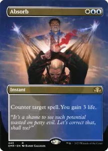 Absorb Borderless Dominaria Remastered NM MTG - Picture 1 of 1