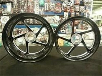 GSXR1000 240 BLACK CONTRAST TRACK STAR WHEEL PACKAGE 2005-2008 SUZUKI GSXR 1000 Foto 1 de 3