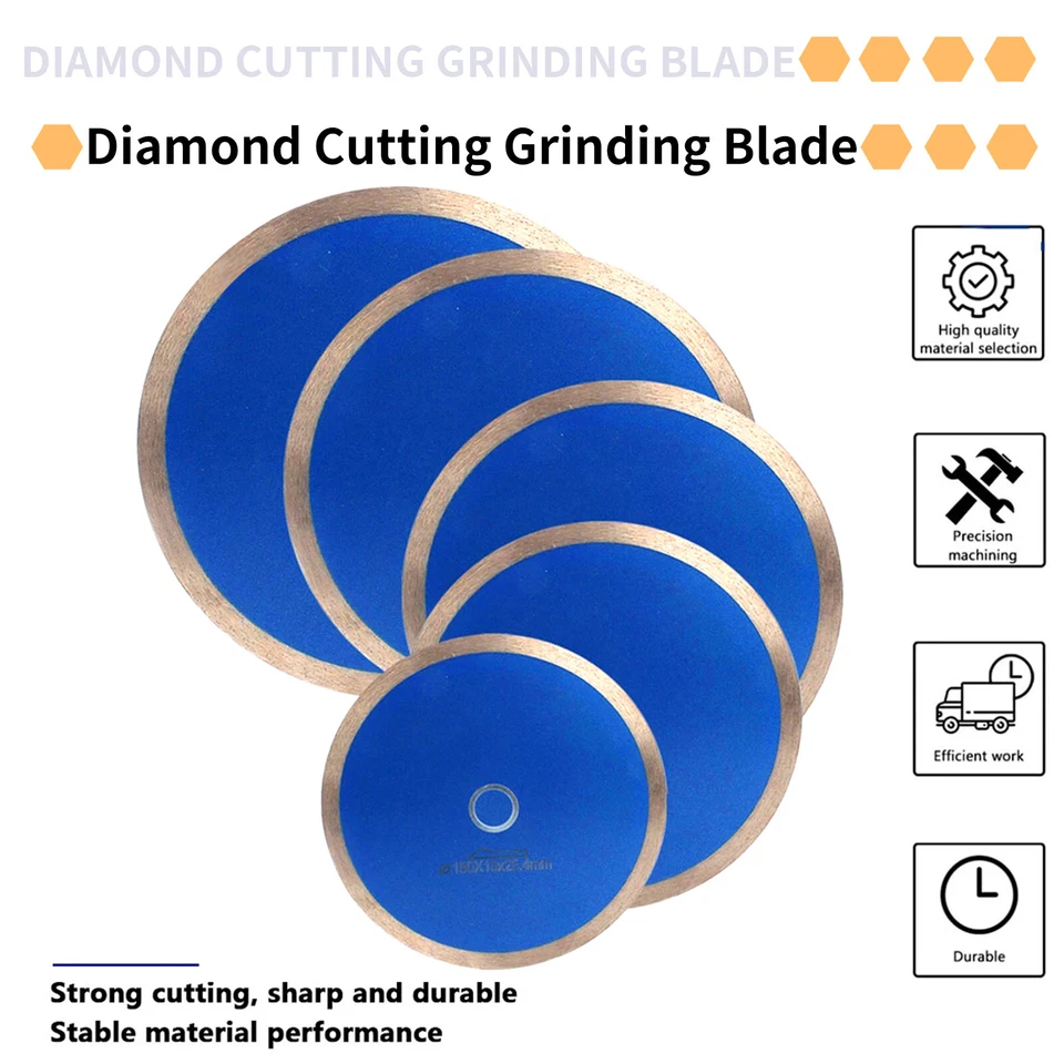 105-350mm Diamond Cutting Disc Angle Grinder Saw Blade for Stone Brick Concrete - Image 1 of 4