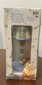 Lampada da asilo vintage Winnie The Pooh peluche Pooh con paralume (141ia) - Foto 1 di 12