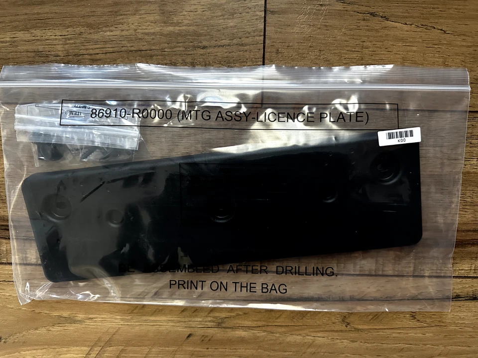 Conjunto de matrícula Kia 86910-R0000 OEM ENVÍO GRATUITO A EE. UU. Foto 1 de 1