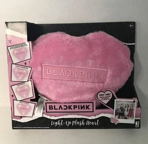 BLACKPINK Broken Heart Superstars LIGHT-UP PLUSH HEART Music Activated 2020 NEW - Picture 1 of 3