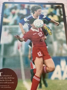 1991 Picture Of Soccer Star Michelle Akers  - Picture 1 of 3