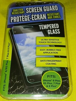 Glass Shatter-Resistant Screen Guard Fits iPhone 6, 6s, 7 & 8 - Image 1 of 2