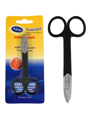 ASM INSTRUMENTS Professionelle Pediküre eingewachsene Zehennagelschere Clipper strapazierfähiger dicker Zehennagel