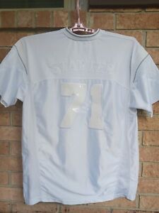  STARTER Football Jersey Sewn #71 Men 0Size XXL Embroidered WHITE