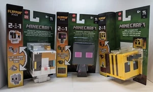 New Minecraft Flippin' Figs 2-In-1 Figure, YOU PICK - Picture 1 of 9