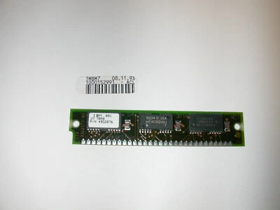 IBM 49G2876 1MB 30 PIN SIMM FAST PAGE MEMORY - Image 1 of 3