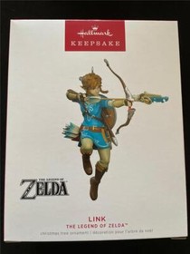 NEW 2022 Hallmark LINK Ornament Legend of ZELDA Video Game Nintendo NES Figure