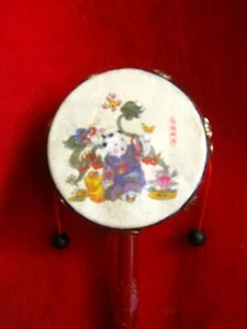 Chinese Traditional Decorative Hand Drum - Picture 1 of 9