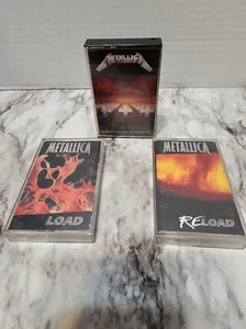 Metallica 80s and 90s Cassette Tapes - Picture 1 of 4
