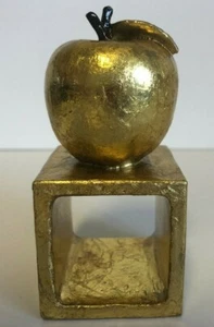 Deborah Rhodes GOLD APPLE napkin rings - set of 3 - new - Picture 1 of 2