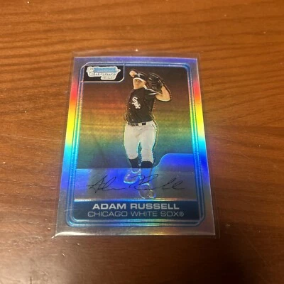 2006 Bowman Chrome Prospects Refractor /500 Adam Russell #BC175 - Image 1 of 2
