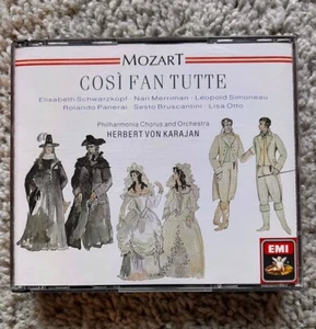 Mozart Cosi Fan Tutte 1988 Opera CD 3CDs set - Picture 1 of 3