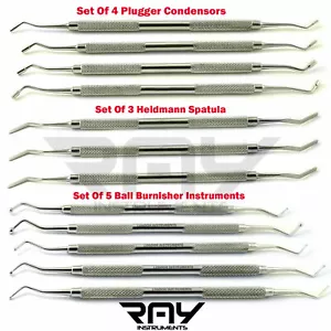 Instrumentos compuestos de relleno dental enchufador punta de bola de plástico plana pulidor CE - Imagen 1 de 4