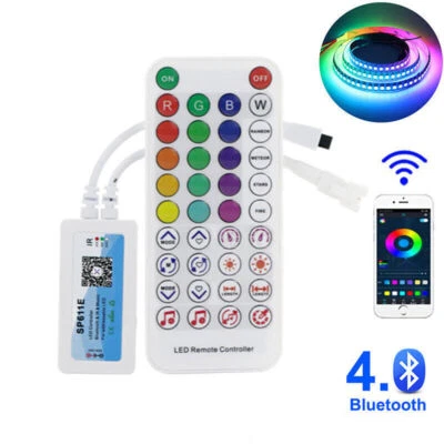 SP611E LED Strip RGB Smart Music Bluetooth Controller For WS2812B SK6812 WS2811 - Image 1 of 4