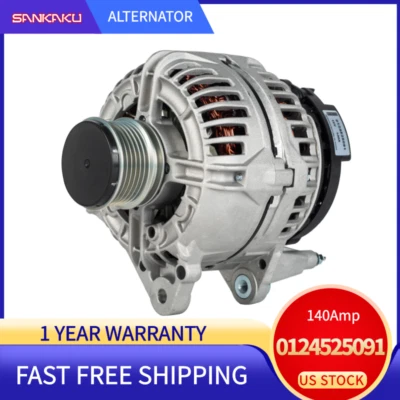 Alternador 0124525091 para AUDI A4 (8E2,B6) 2000-2004 VM TOURAN (1T1,1T2) 2003-2010 Foto 1 de 4