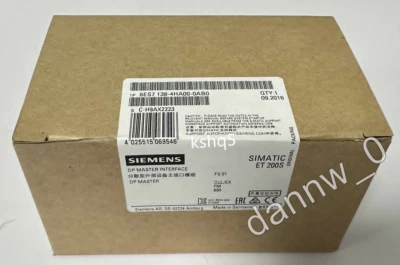 New in box Siemens 6ES7138-4HA00-0AB0 6ES7 138-4HA00-0AB0 Master Station Module - Image 1 of 2