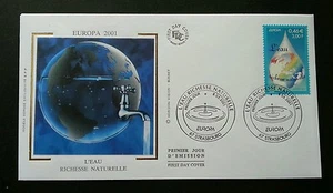 France Water Resource 2001 Environment Conservation Life Recycle Save Earth (FDC - Picture 1 of 5