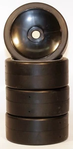 4 piezas 1/8 RC Buggy Coche Neumáticos lisos Pegados Hexagonales 17 mm BKD - Imagen 1 de 2