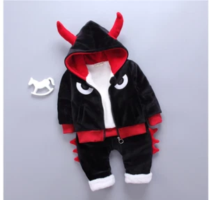 Toddler Boy 2 PCs Winter Tracksuits Set Gift Sport Outfit Joggers Size0-3 Years  - Picture 1 of 11