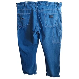 Jeans utilitarios vintage de carpintero con llave 44x32 relajados años 90 México desestress - Imagen 1 de 8