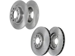 Detroit Axle Disc Brake Rotor Brake Rotor Set fits VW Eos 2009-2011 69YWDJ - Picture 1 of 1