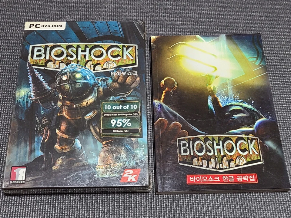 BioShock PC Retro Game & Book Korean Version DVD ROM for Windows Computer - Image 1 of 4