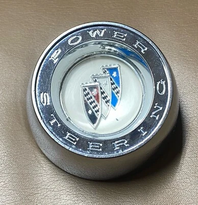 Buick LeSabre Electra 1961 volante asistido botón de bocina 1164729 usado OEM 61 Foto 1 de 4