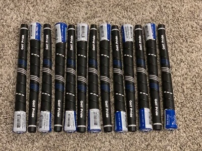 New 13 Golf Pride CP2 Wrap Black Blue Jumbo Golf Grips 60R Control Core No Pulls - Image 1 of 4