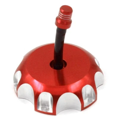 KKE Billet Fuel Gas Cap for HONDA CR85R 2003-2007 CR125R CR250R CRF230F Red Foto 1 de 4