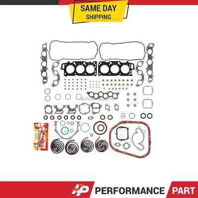 Juego completo de juntas para 99-03 Lexus ES300 RX300 Toyota Highlander Avalon Camry 1MZFE Foto 1 de 4