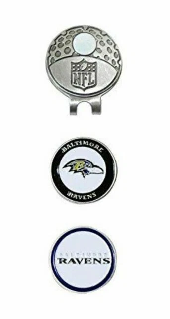 Team Golf Baltimore Ravens 2 Marker Cap Clip