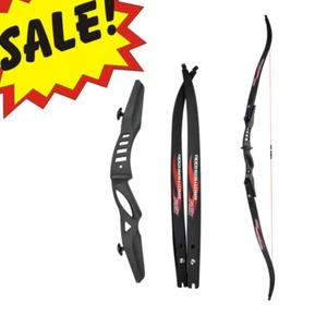 20lbs Recurve Bow 60" for Archery Hunting NIKA Brotherhood ILF Competition Style - Picture 1 of 6
