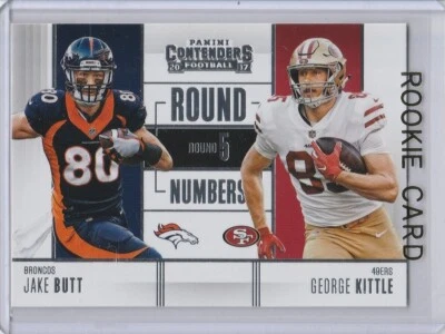 GEORGE KITTLE ROOKIE CARD 2017 Contenders Football SAN FRANCISCO 49ERS $$ RC! - Image 1 of 2