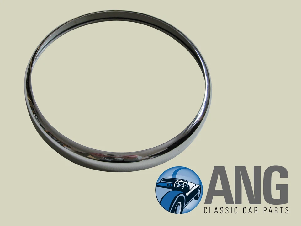 LOTUS EUROPA, ELAN, ELAN +2 CHROM 7" AUSSENSCHEINWERFERFELGE 119072 - Bild 1 von 1