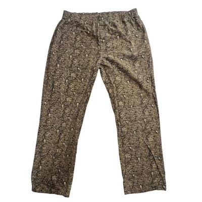 Pantalones de hombre Reel Legends camuflados de vellón suave talla L rendimiento al aire libre pesca papá Foto 1 de 4