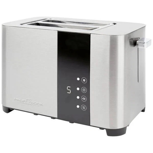 Profi Cook 501250  PC-TA 1250 Tostapane Con griglia scaldabriosche acciaio inox - Imagen 1 de 1