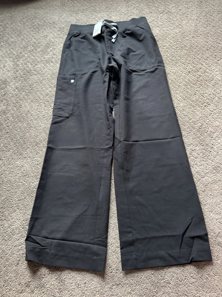 FIGS Women’s Isabel High Waisted Wide Leg Scrub Pant Size LT - Image 1 of 4